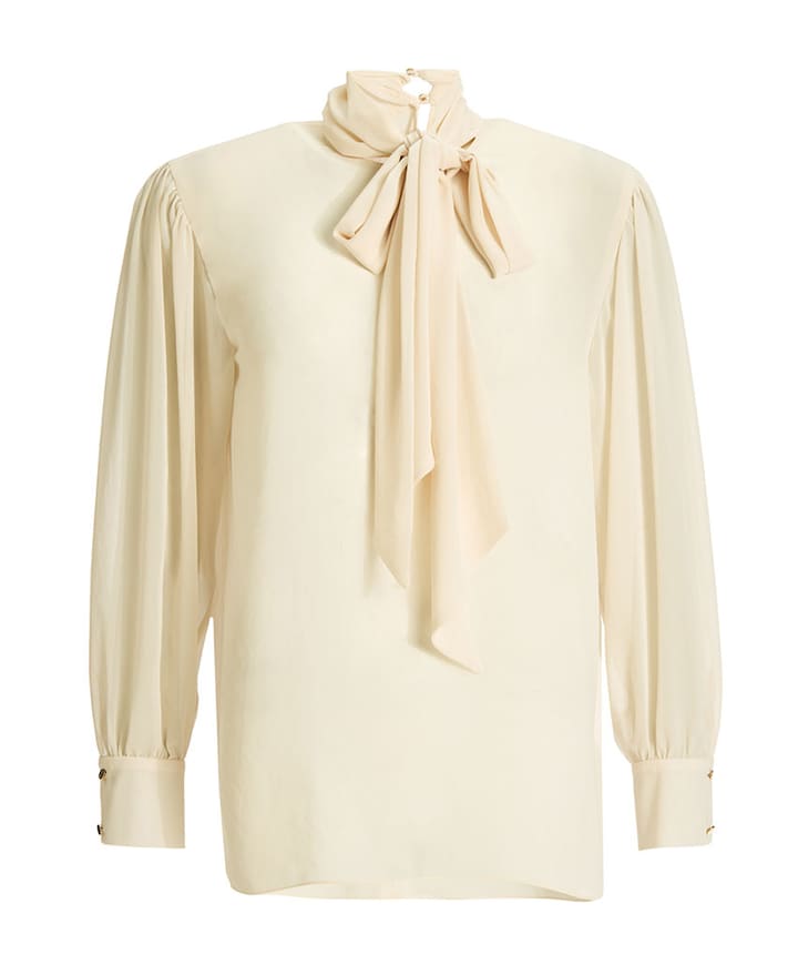 Dames blouse beige