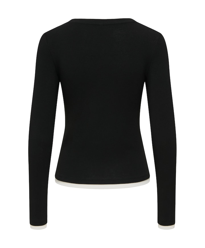 Dames top zwart