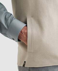 Heren bodywarmer beige