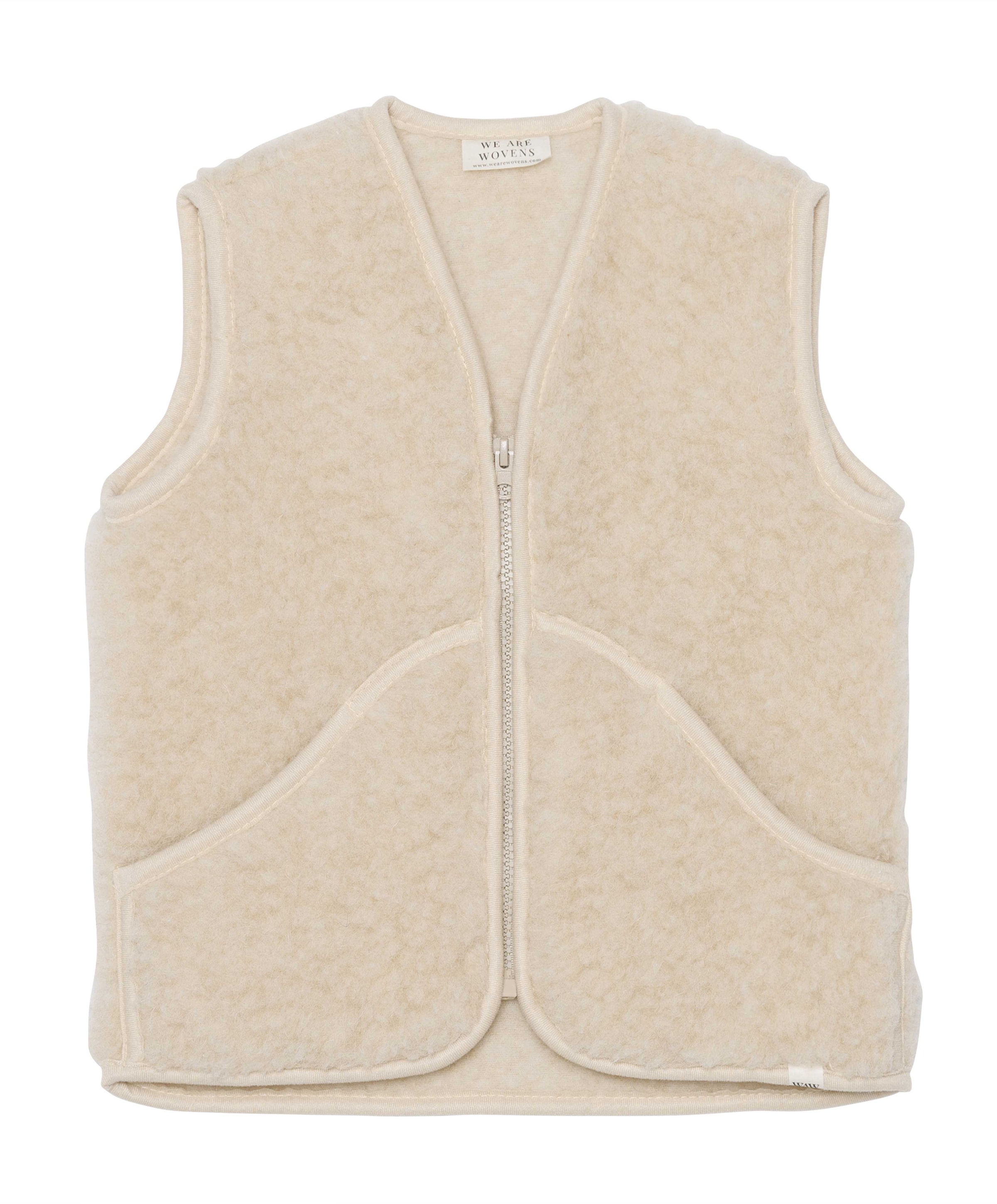 Uniseks gilet  beige