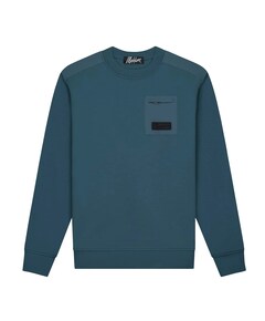 Heren sweater blauw