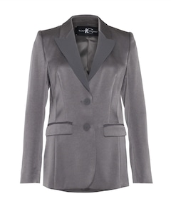 Dames blazer zilver