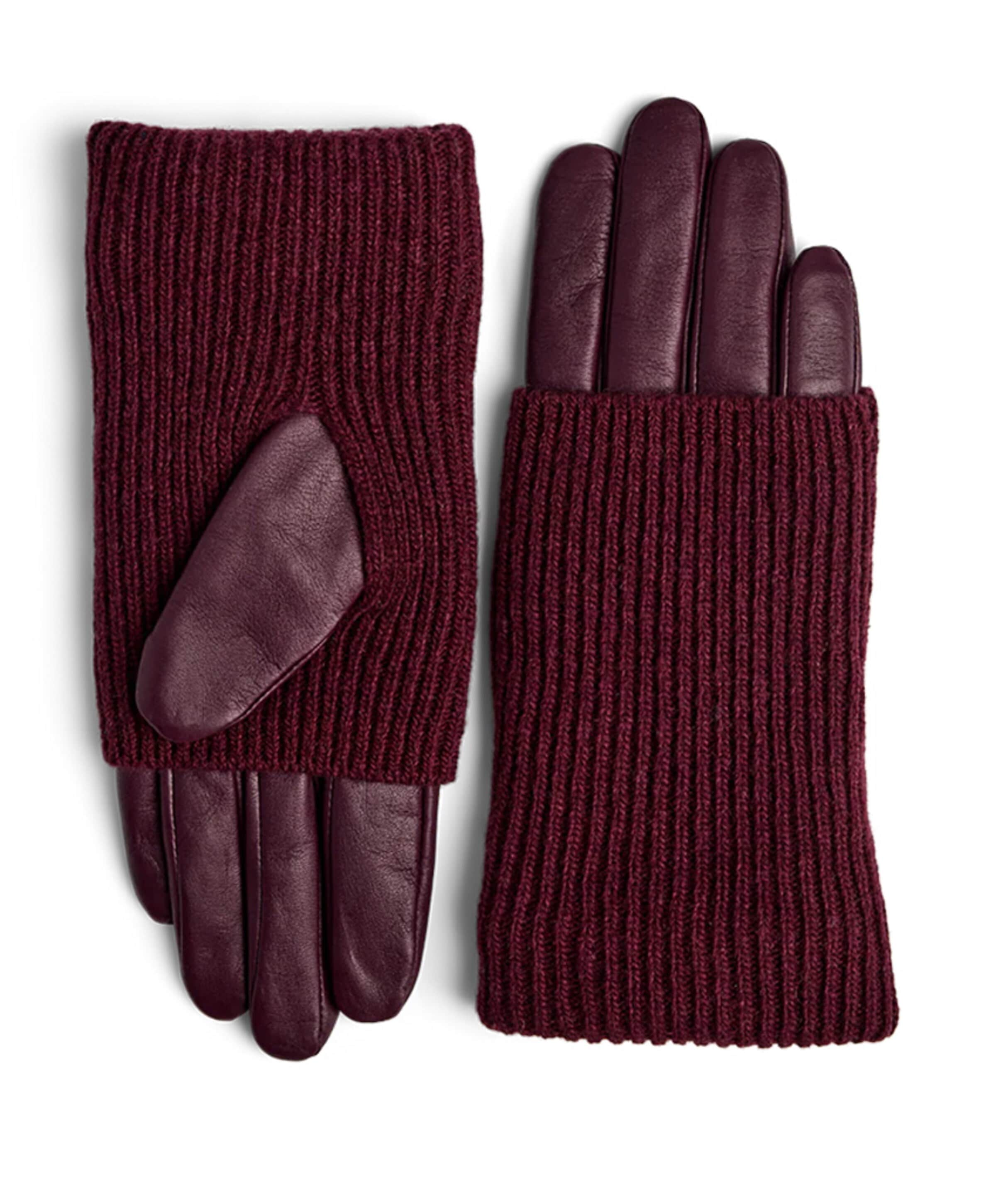 Dames handschoenen bordeaux
