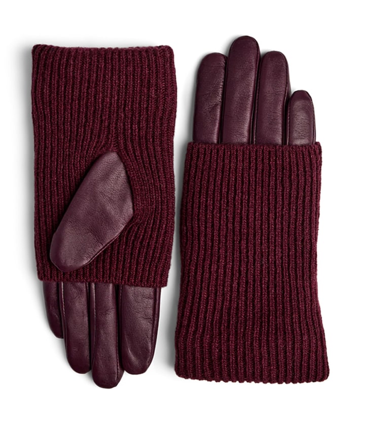 Dames handschoenen bordeaux