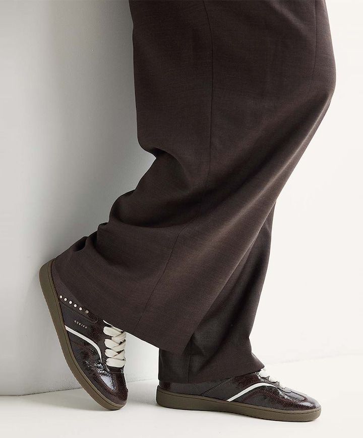 Ray Owen Studs (L) dames sneakers bruin