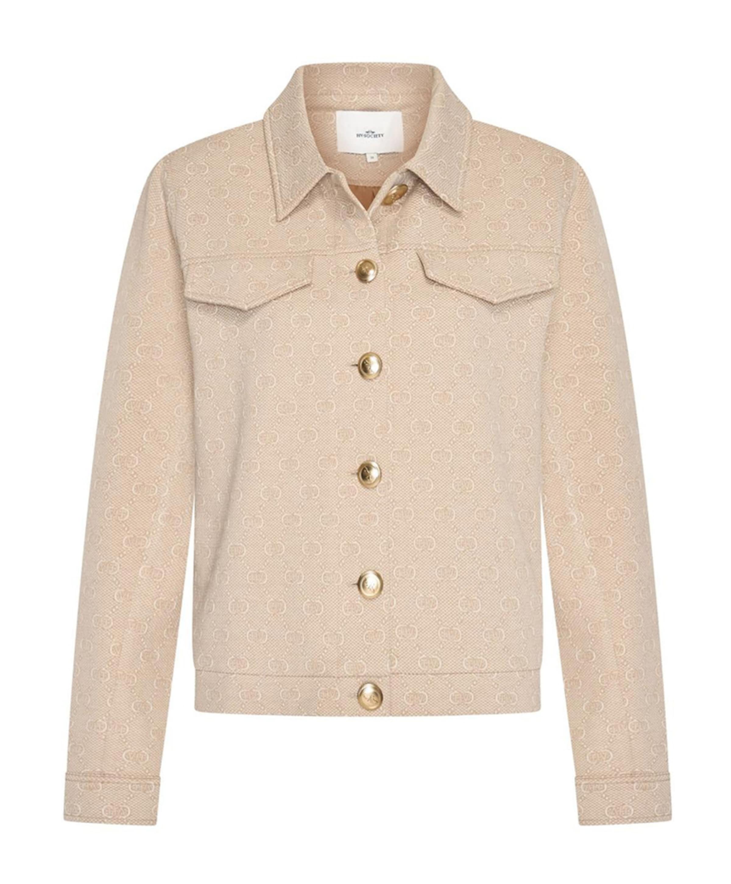 Dames jas beige