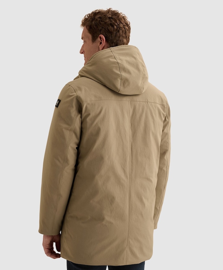 Heren jas beige