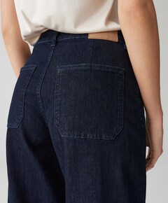 Miva turn up jeans blauw