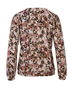 Dames longsleeve bruin