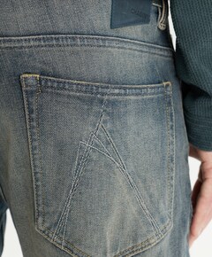 EVAN EARTH heren jeans blauw