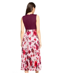 Dames jurk bordeaux