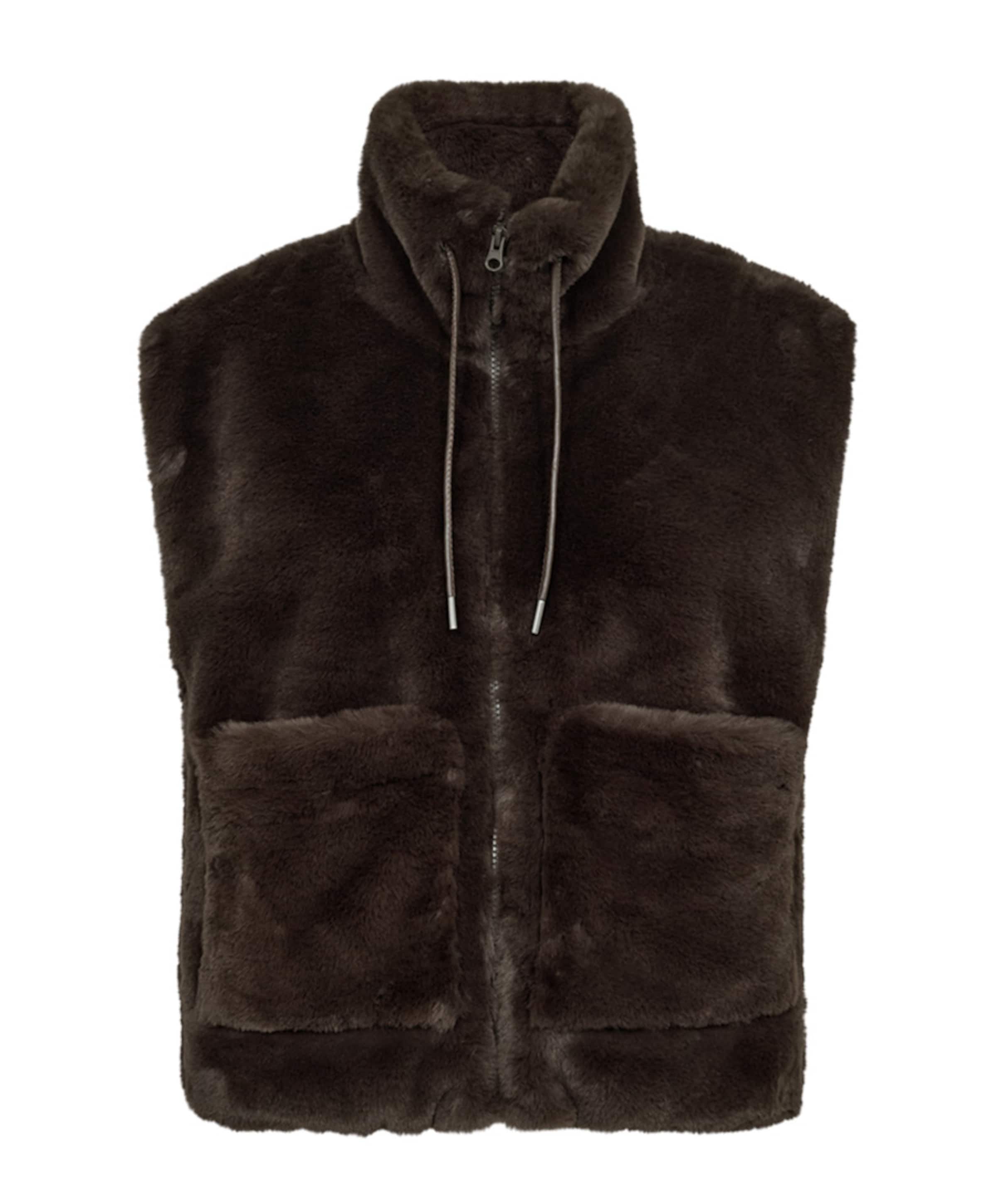 Dames bodywarmer bruin