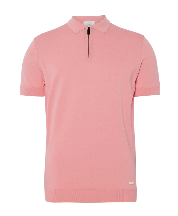 Heren polo roze