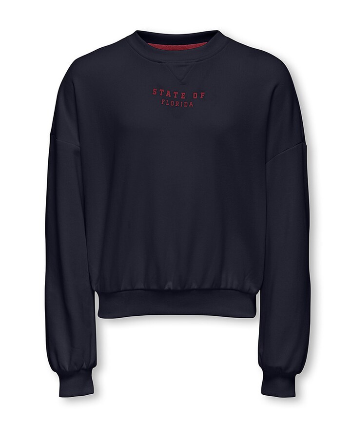 Meisjes sweater blauw