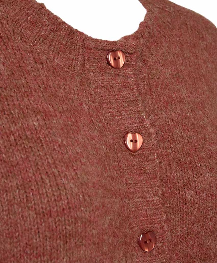 Dames vest rood