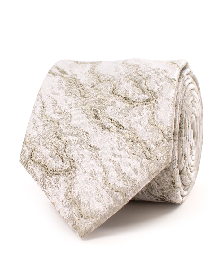 Heren stropdas groen