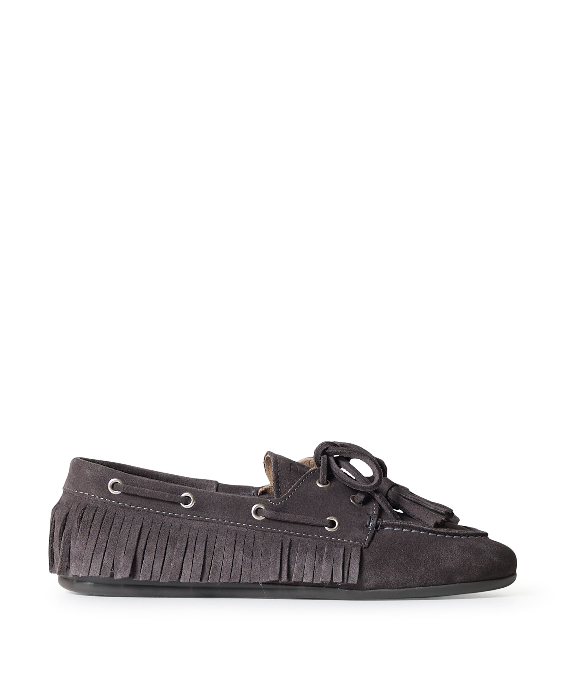 Native dames mocassins grijs