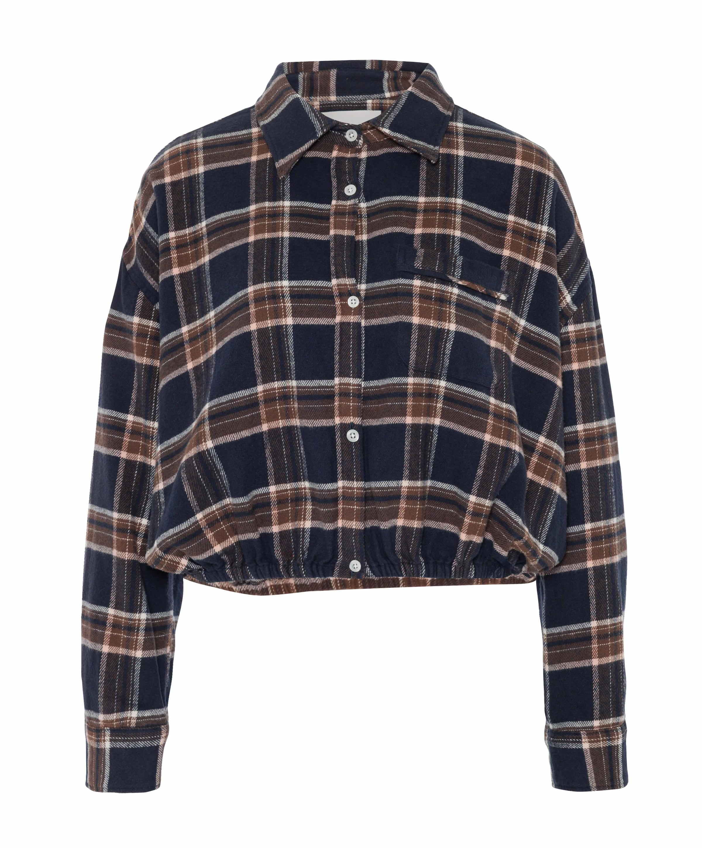 Dames blouse blauw