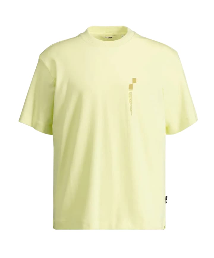 Heren T-shirt geel