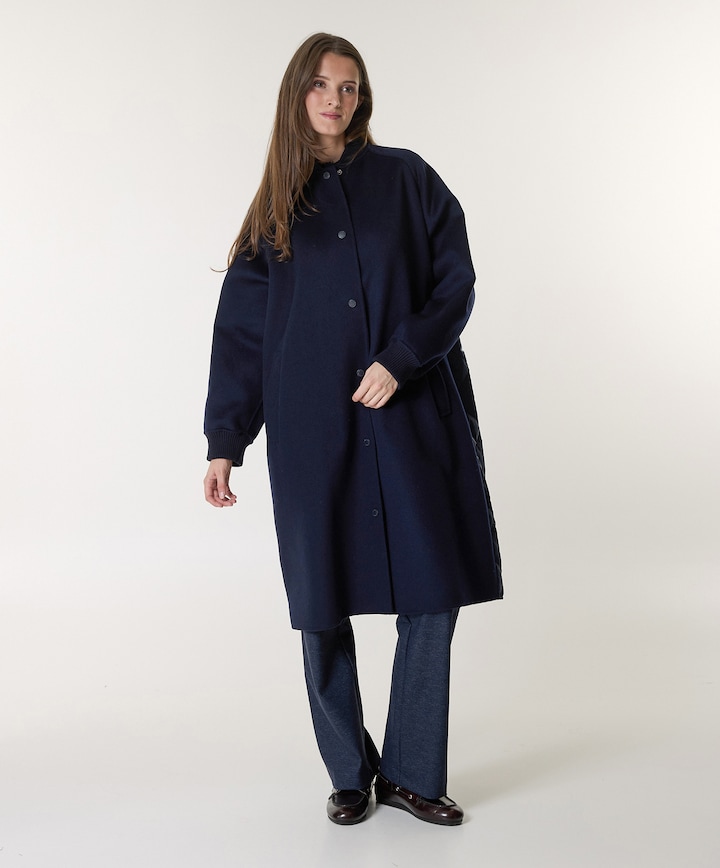Dames jas blauw