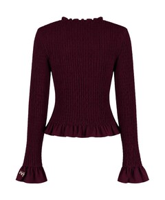 Dames trui bordeaux