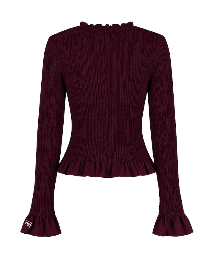 Dames trui bordeaux