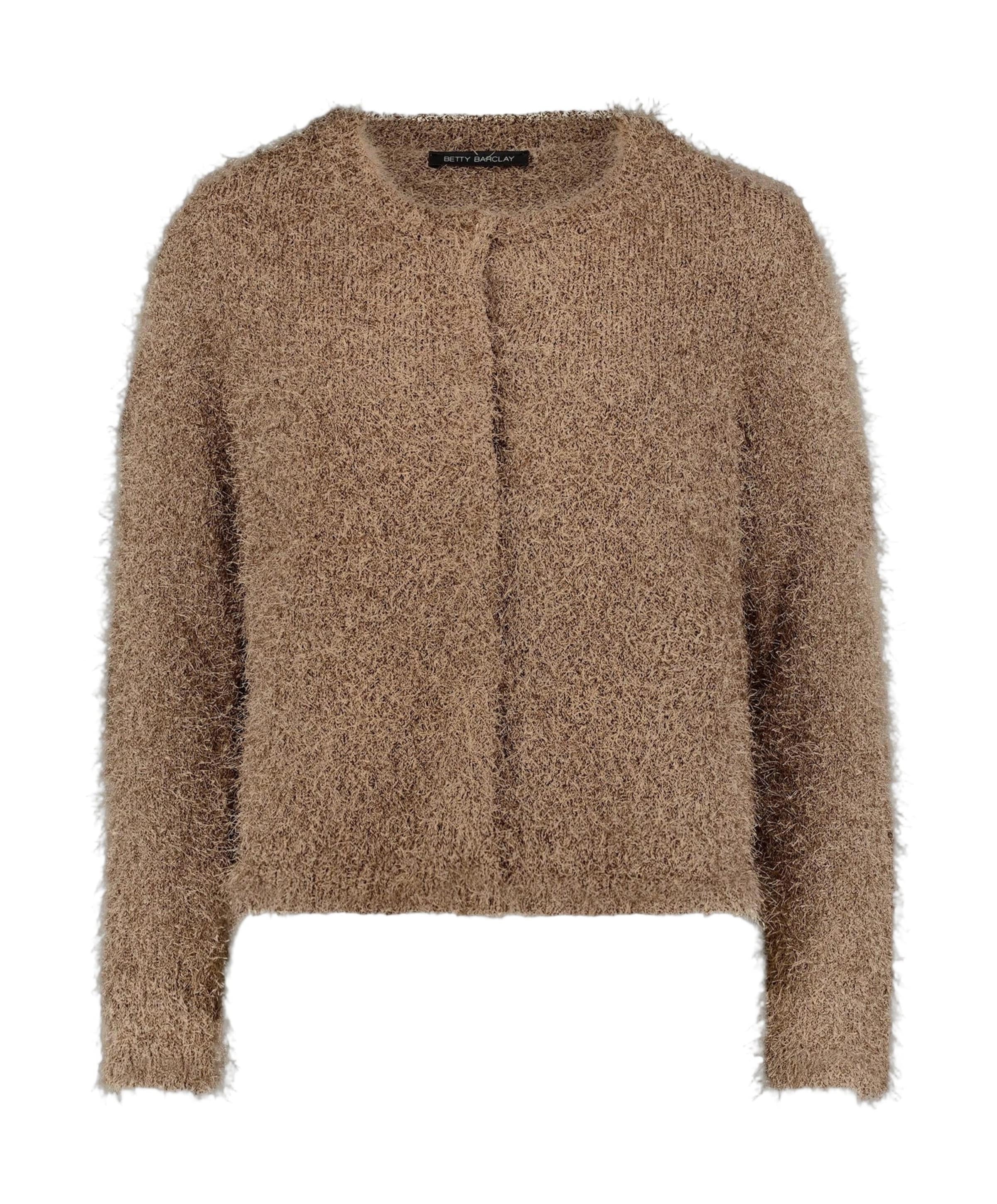 Dames vest bruin