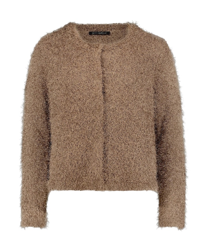 Dames vest bruin