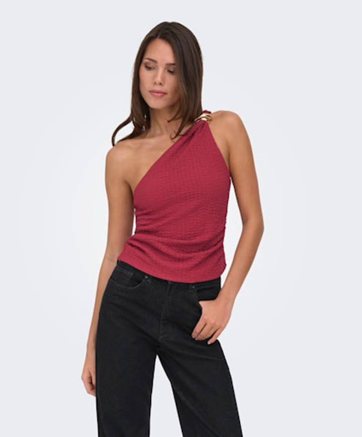 Dames top rood