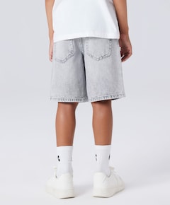 NKMRYAN REG L DNM 6750-DM NO jongens korte broek grijs