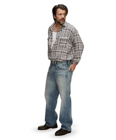SASUKE NASH heren jeans blauw