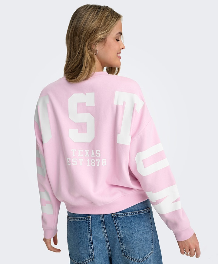 Dames sweater roze