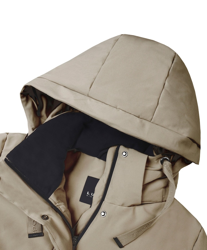 Dames jas beige