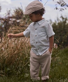 NMMFREDDIE PANT LIL jongens broek beige