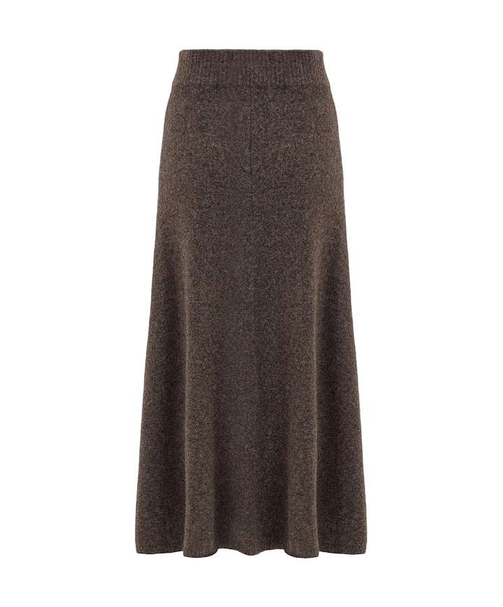 Dames rok bruin