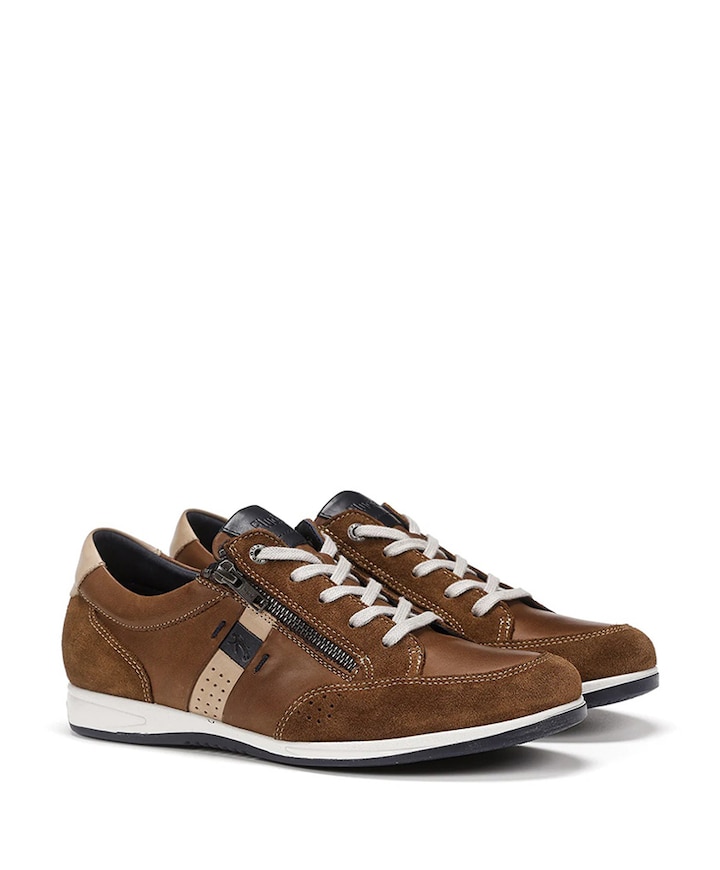 heren sneakers bruin