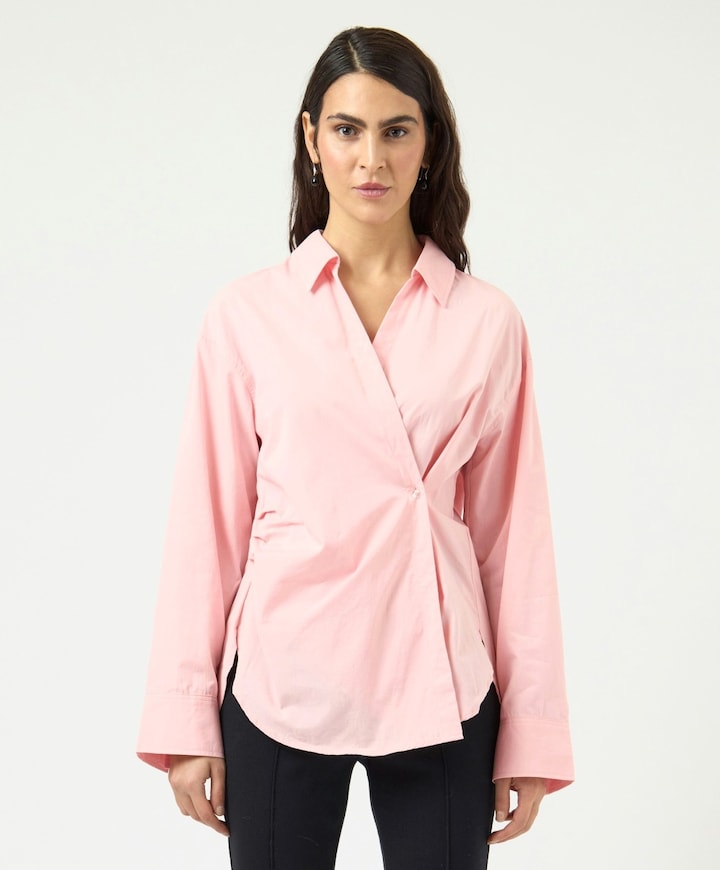 Dames blouse roze