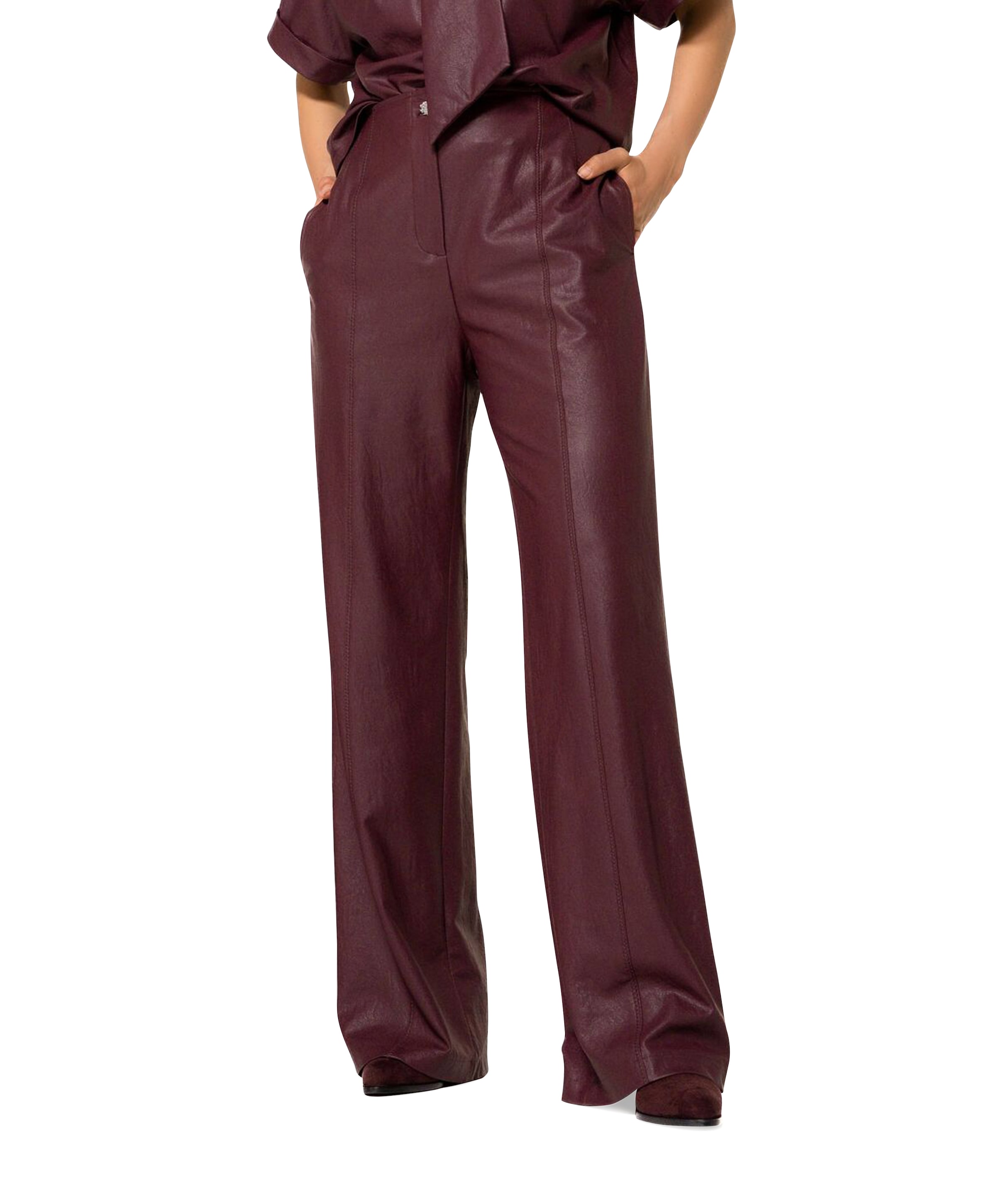Broek fantasie bordeaux