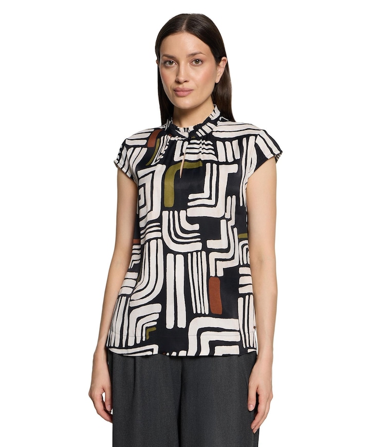 Dames blouse zwart