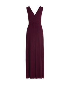 Dames jurk bordeaux