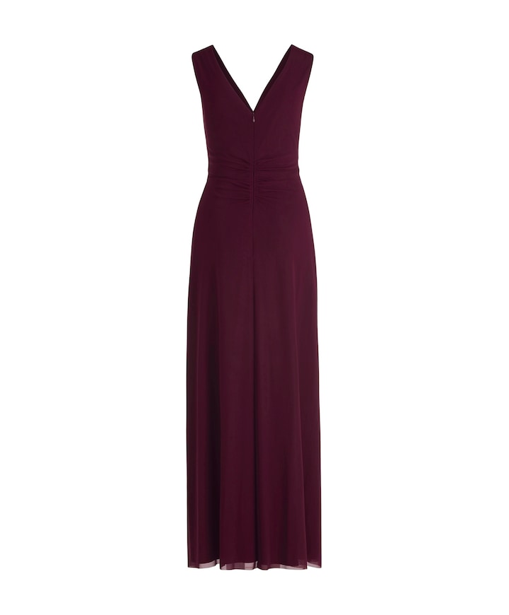 Dames jurk bordeaux