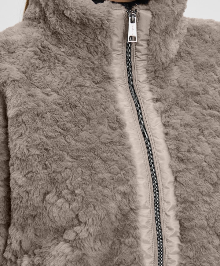 Dames jas beige