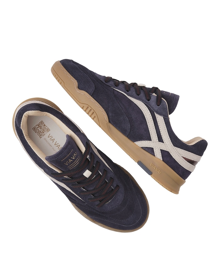 Kris Dante dames sneakers blauw