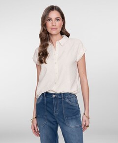 Dames blouse beige