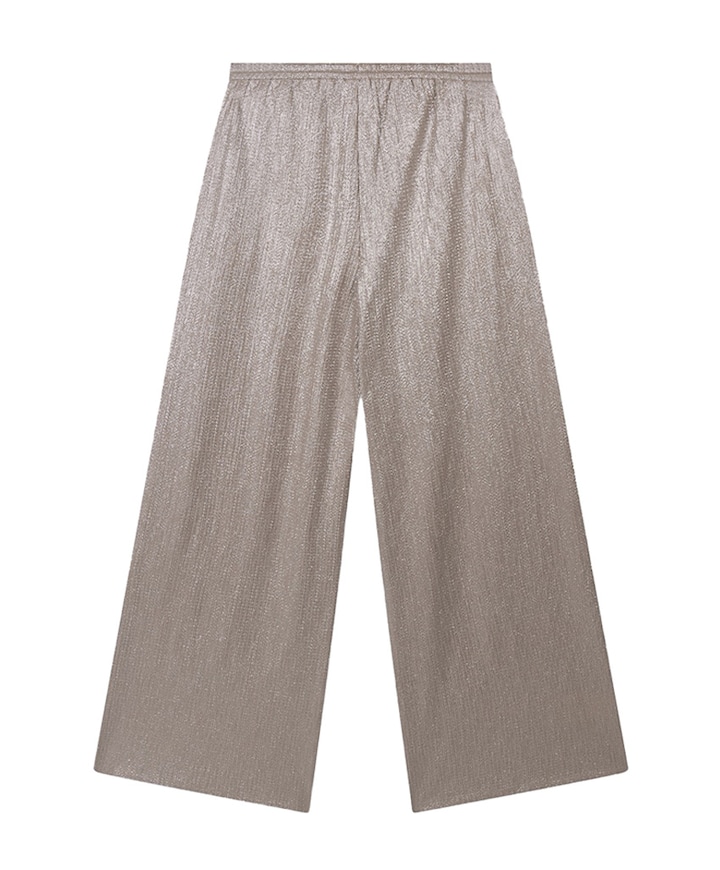 SHINY dames broek goud