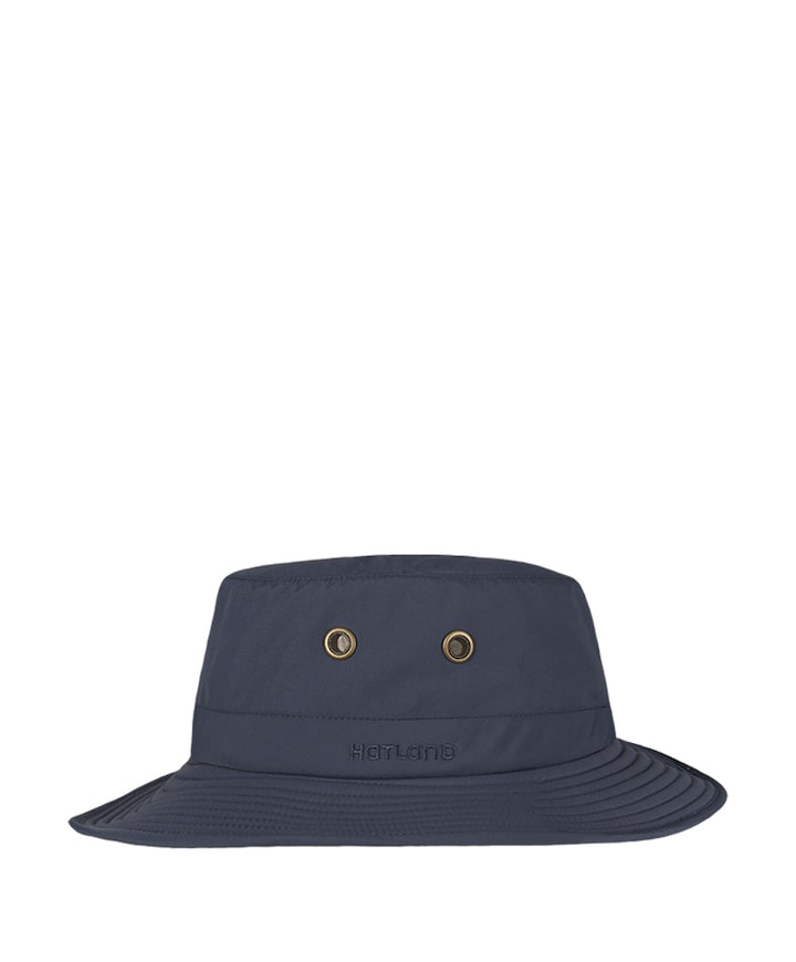 Heren bucket hat blauw