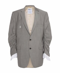 Dames blazer grijs