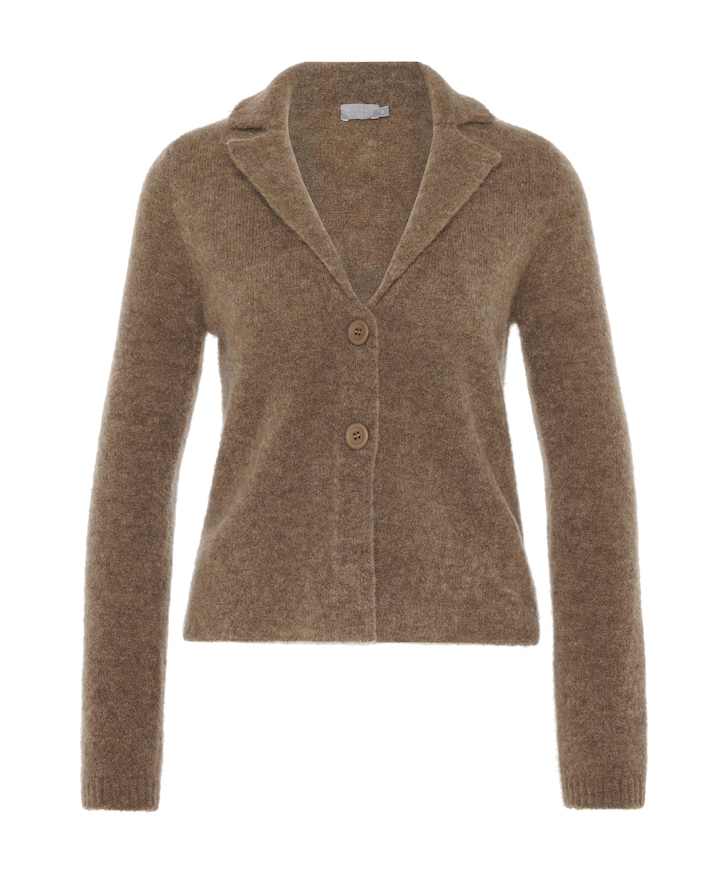 Dames vest beige
