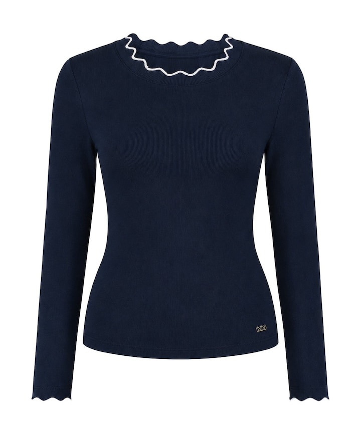 Meisjes trui blauw