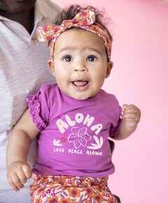 Meisjes T-shirt paars